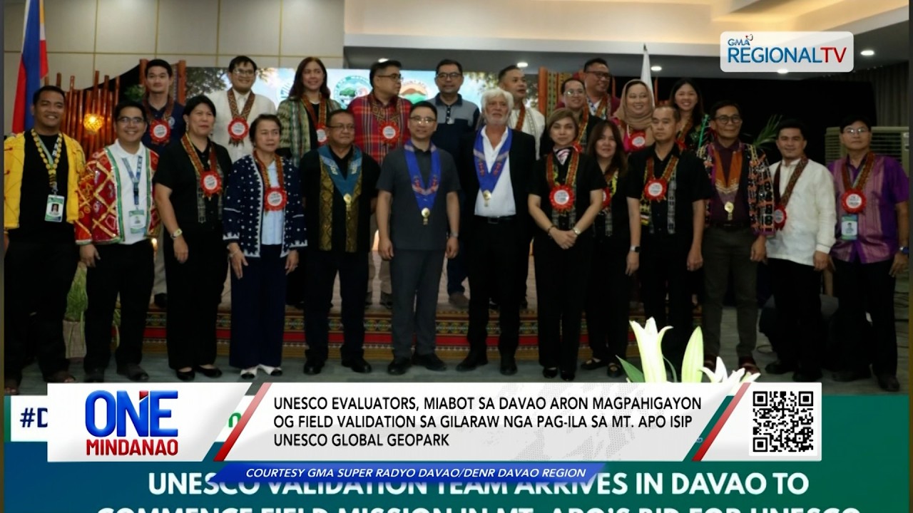 UNESCO Evaluators, miabot sa Davao I One Mindanao
