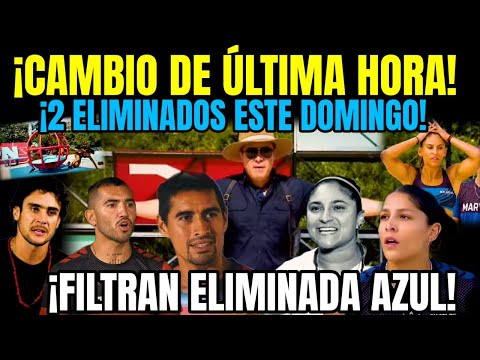 EXATLON MÉXICO 💥 DOBLE ELIMINACIÓN ESTE DOMINGO 😱 FILTRAN ELIMINADA AZUL AVANCE CAP 84 #exatlón