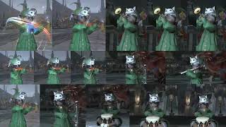 [ The Mendicant's Relish -15 instruments / 창천 거리 돌발 bgm15 인합주] (FF14 bard performance)
