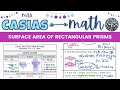 Calculating Surface Area of Rectangular Prisms