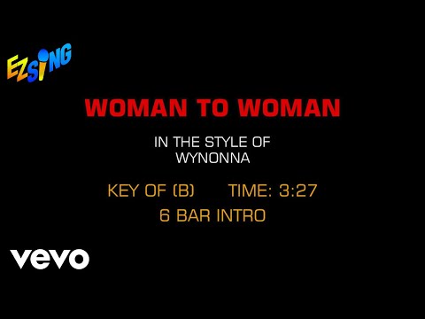 Wynonna – Woman To Woman (Karaoke)