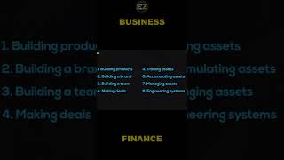 8 paths of BUILDING WEALTH