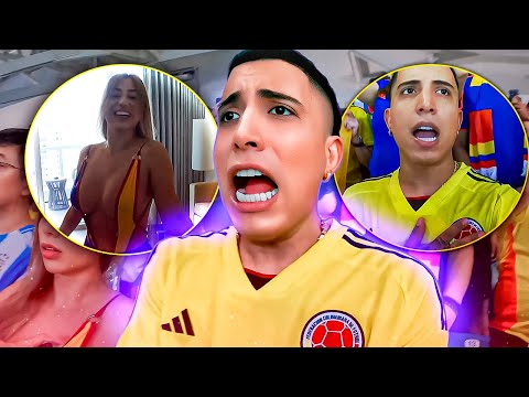 VIAJO HASTA MIAMI🇺🇸 a ver EL  PARTIDO de la SELECCION COLOMBIA 🇨🇴 - PASE POR COSAS HORRIBLES... 😞🤮