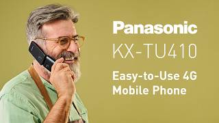 Easy-to-Use KX-TU410 Mobile 4G Phone | Panasonic Europe