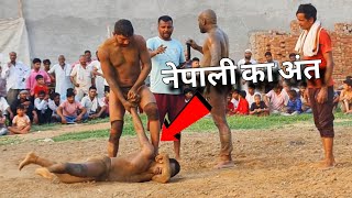 जिसे बच्चा समझ रहे थे _ सबका बाप निकला नेपाली | Meva Thapa ki kushti 