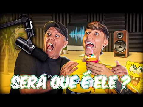 GRAVEI UM VÍDEO COM O DUBLADOR DO BOB ESPONJA E GOKU