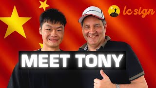The Most  (VIRAL)  Man In China (LC Sign Tony) FULL DAY INTERVIEW Guangzhou.