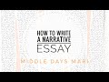 Understanding Narrative Essays and Elements