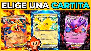 🔴 ELIGE TU CARTITA POKÉMON | ¿Tendrás suerte?  | 🐵#monoquiz