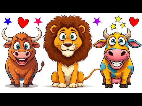 Meet My Animal Friends! 🐶🐱🦁🐯🐘 | Fun & Learning for Kids!