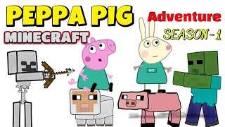 Peppa Pig Adventure | Minecraft animation