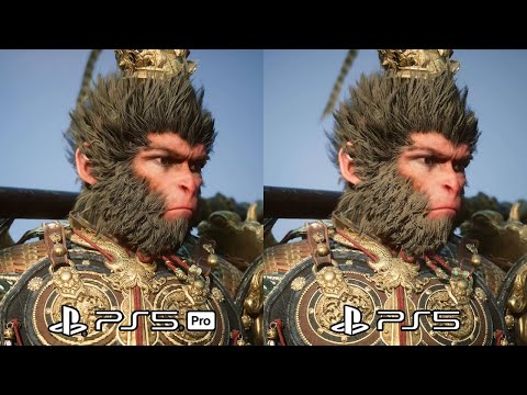 Black Myth: Wukong - PS5 PRO vs PS5 (Pro Patch) Graphics & Frame Rate Comparison @ 4K ✔