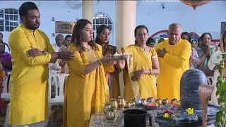 Excerpts from Shiv Abhishek held at Shiv Kalyanath Mandir Grand Bay