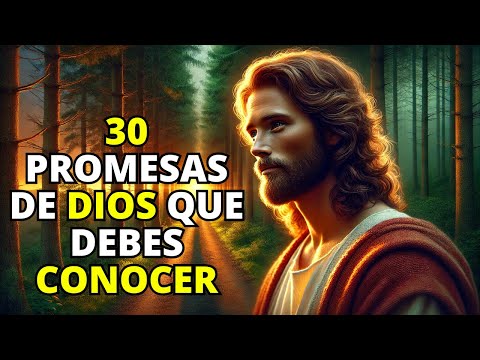 30 PROMESAS de DIOS Más Poderosas en la BIBLIA | Enseñanzas de Jesús