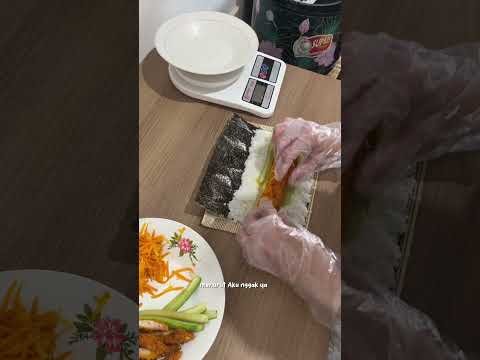 Ukuran kimbabnha udah disesuaikan #jualanlaris #dailyvlog #youtubeshort #dailyvlogs