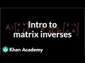 Matrix Operations and Inverses