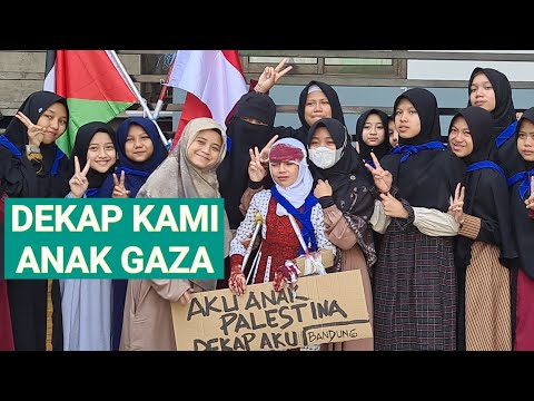 BERLINANG AIR MATA, AKSI SOLIDARITAS ANAKGAZA