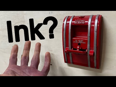 Do Fire Alarms Really Squirt Ink? Fire Alarm Myth?