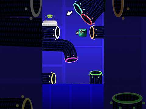 Pot Hotspot rainbow pipes Geometry Dash