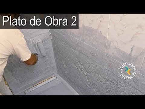 Impermeabilizar plato de ducha de obra con el sistema más sencillo y colocar cerámica (Bricocrack)