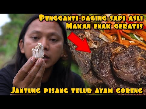 PENGGANTI DAGING | JANTUNG TELUR GORENG RASA SAPI LIMOSIN