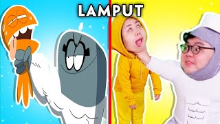 Lamput - Lost In The Lab | Compilation of Lamput's Funniest Scenes - Lamput In Real Life |Woa Parody
