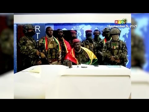 YouTube video thumbnail: Guinea's Junta Leader Goes Back on Vow Not to Stand in Election