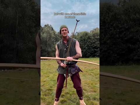 Splayed Arrow ๐น #medieval #robinhood #history