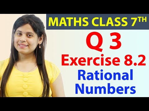 Q 3(i to vi), Ex 8.2 - Rational Numbers - Chapter 8, Maths Class 7th - NCERT, CBSE