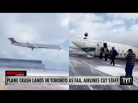 WATCH: Plane FLIPS OVER While Landing, Air Travel Fears Ramp Up With Mass Firings