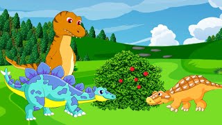 Dinosaurs Found Lots of Delicious Fruits. Seeing Lots of Fruits, Dinosaurs Avoided the Traps