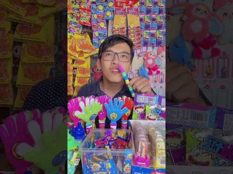 Kẹo cạp cạp 🤣|Ăn vặt chú Tư #anvattuoitho #candy #shorts