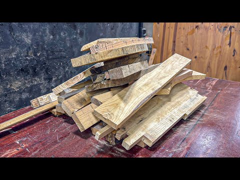 Extremely Special Handcrafted Woodworking Projects: Use Discarded Wood To Create Unique Furniture