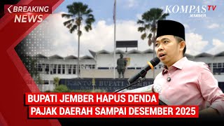 LIVE - Bupati Jember Hapus Denda Pajak Daerah, Beri Bantuan Pertanian-Nelayan & Realisasi Gaji R-4