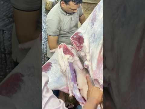 Beautiful Meat Cutting Skills in the Market | Mutton Chopping - HOW TO  CUT #mutton #tendercuts