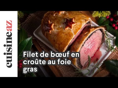 Filet de bœuf en croûte au foie gras