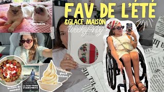 Favoris séries/livres & Glace à l'italienne maison