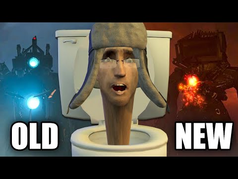 SKIBIDI TOILET COMPARES OLD AND NEW BATTLES OF SKIBIDI TOILET | Full Video