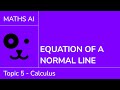 Normal Lines and Their Properties