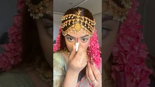 Floral Hairstyle, South Indian Style 🌸