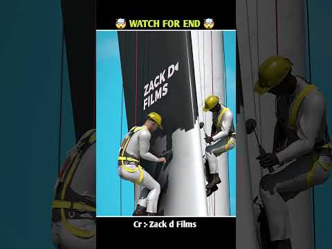 Why They Painted One Turbine Blade Black 🖤 ~ mini wood toy woodworking/art skills/ #shorts