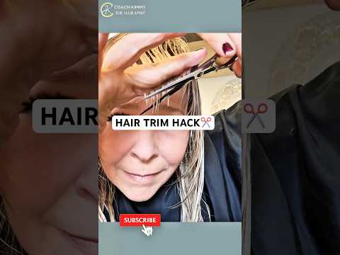Hair TRIMMING Hack at Home #layeredhaircut #hairtok #hairtransformation #shortsfeed #hair #shorts