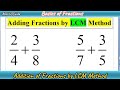 Adding Fractions and LCM