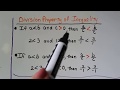 Understanding Inequalities and Their Properties