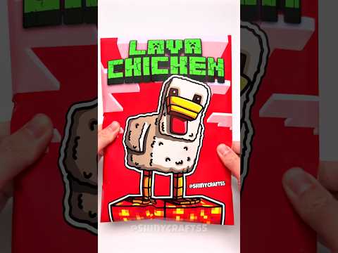 🌈🌋LAVA CHICKEN🐔 BLIND BAG | MINECRAFT  | 마인크래프트 무비 | 라바 치킨 송#blindbag #minecraft #lavachicken