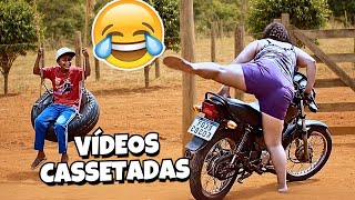 VÍDEOS CASSETADAS: TENTE NÃO RIR COM AS MELHORES QUEDAS