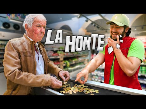 Se Moquer d'une Personne Âgée car elle n'a Pas assez d'Argent ( Expérience Sociale ) - AKHMETOV