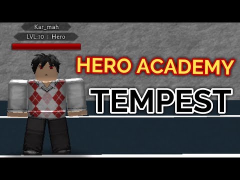 my hero academy tempest codes