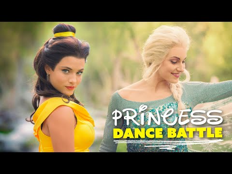 DISNEY PRINCESS DANCE BATTLE - BELLE vs ELSA