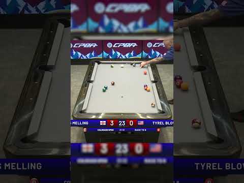 Chris Melling makes it look easy 🔥#UltimatePoolUSA #pool #8ball #UltimatePool #billiards #8ballpool
